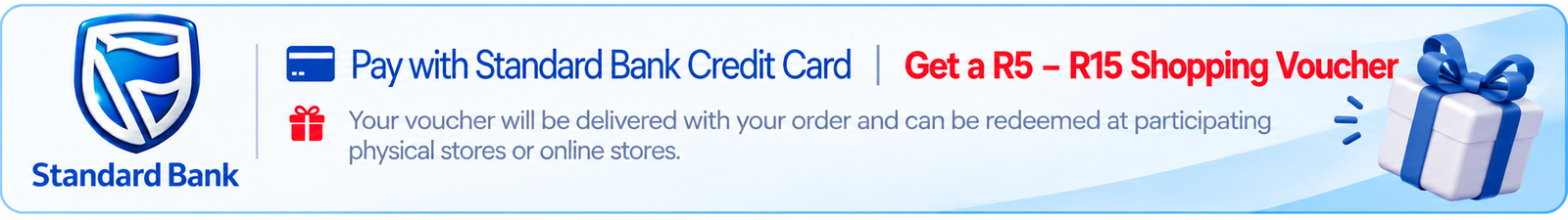 Standard Bank Credit Card Voucher