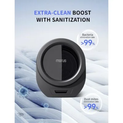 Morus Zero Compact 16.2 in L,19.3 in H, 20.8 in D, Dark Gray Electric Portable Dryer - Image 3