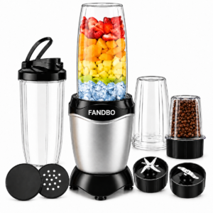 FANDBO 600W Stainless Steel Blender Grinder & Smoothie Makerr-600ml
