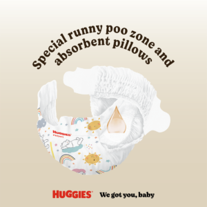 Huggies Extra Care - Size 0 New Baby (Up to 3.5kg) - 25 Nappies - Image 4