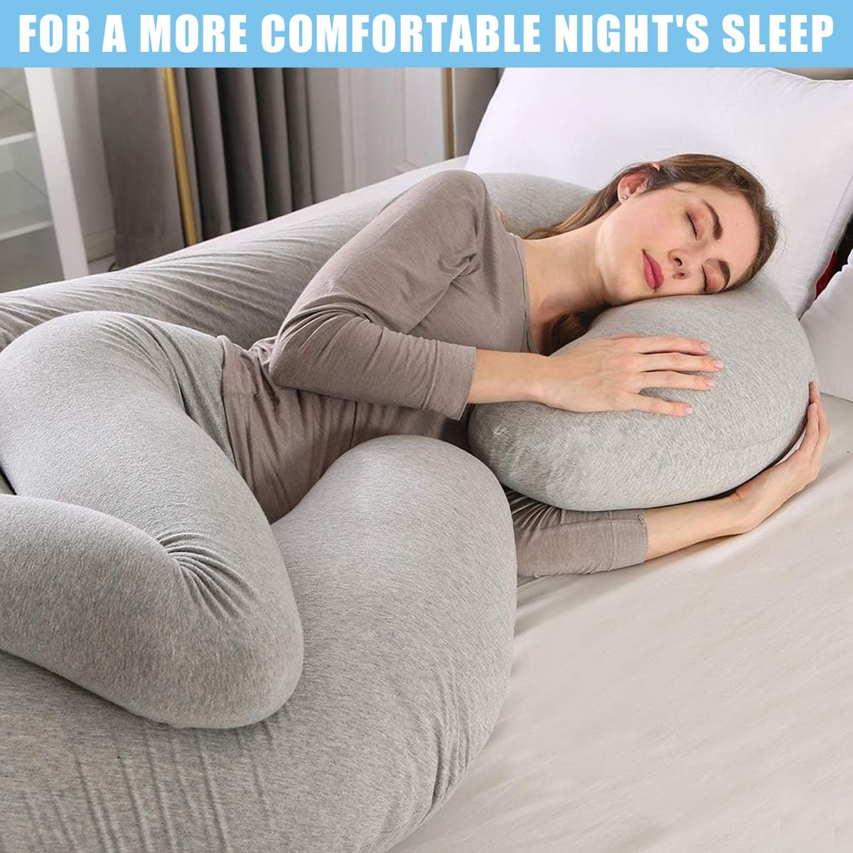 Pregnant Women's C-shaped Lumbar Pillow - Image 2